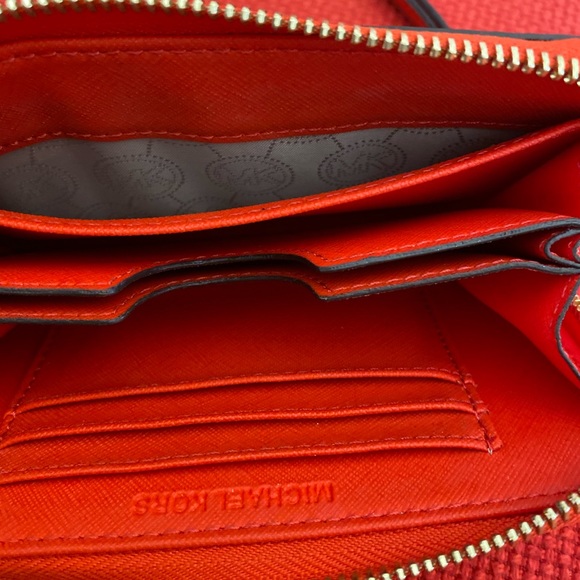 Michael Kors Leather Wristlet Wallet - Picture 5 of 6